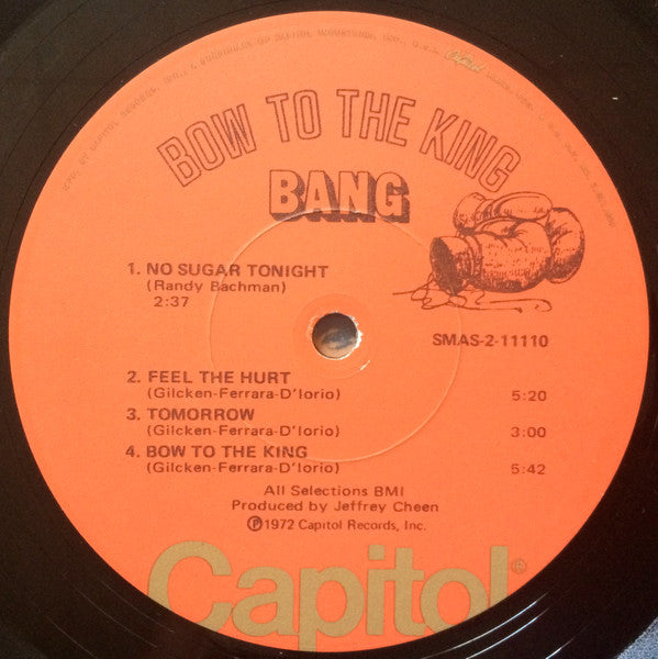 Bang (12) : Mother / Bow To The King (LP, Album, Gat)