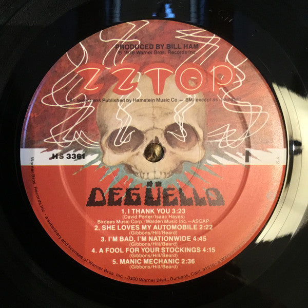 ZZ Top : Degüello (LP, Album, Spe)