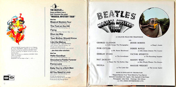 The Beatles : Magical Mystery Tour (LP, Album, RE, Los)