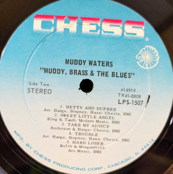 Muddy Waters : Muddy, Brass & The Blues (LP, Album)