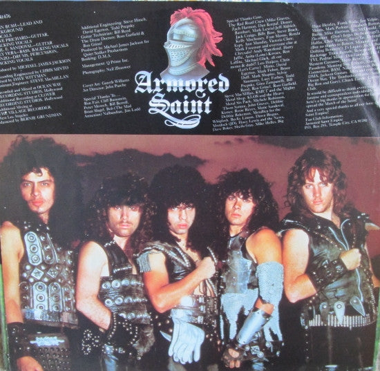 Armored Saint : March Of The Saint (LP, Album, Pit)