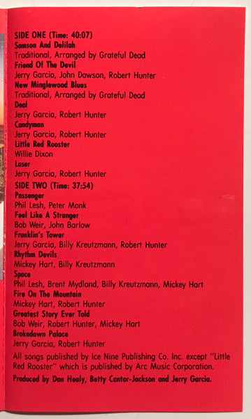 The Grateful Dead : Dead Set (Cass, Album, Fen)