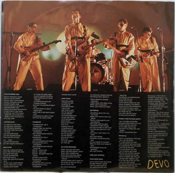 Devo : Q: Are We Not Men? A: We Are Devo! (LP, Album, Win)