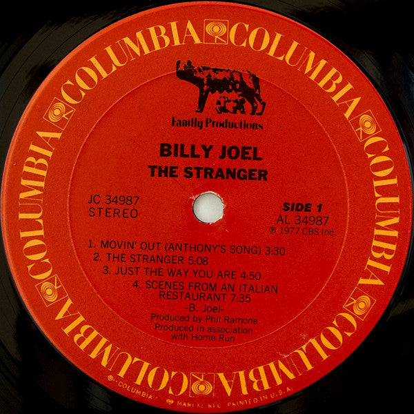 Billy Joel : The Stranger (LP, Album)