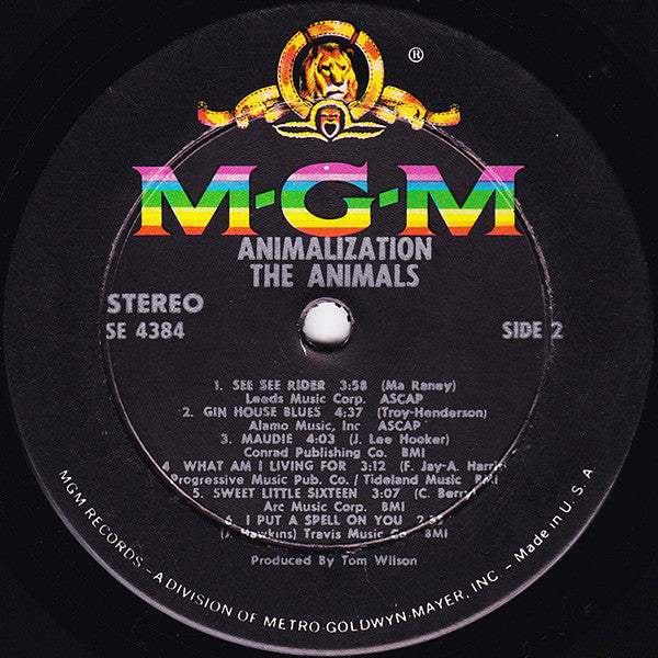 The Animals : Animalization (LP, Album)