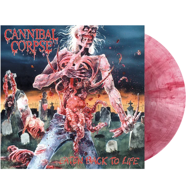Cannibal Corpse • Eaten Back To Life | Lilac Red Splatter Vinyl 12" LP