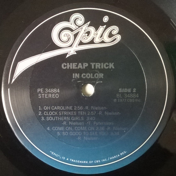 Cheap Trick : In Color (LP, Album, RE, San)