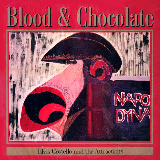 Elvis Costello And The Attractions* : Blood & Chocolate (LP, Album, Car)