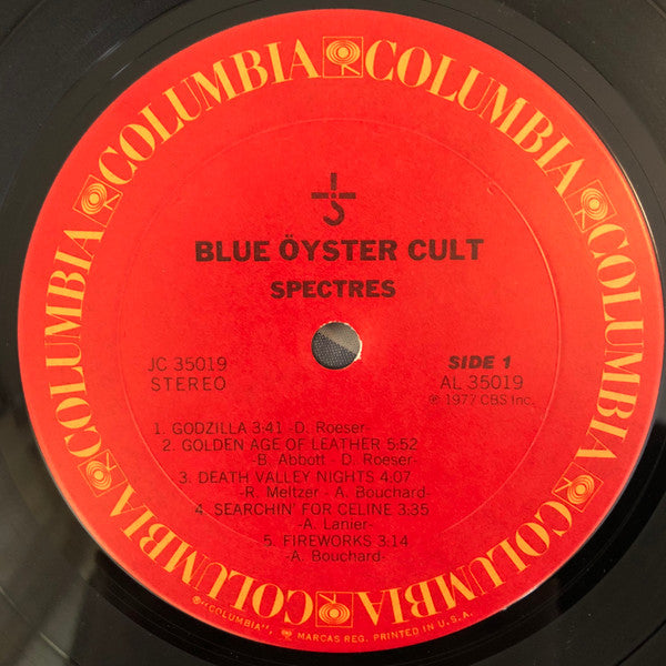 Blue Öyster Cult : Spectres (LP, Album)