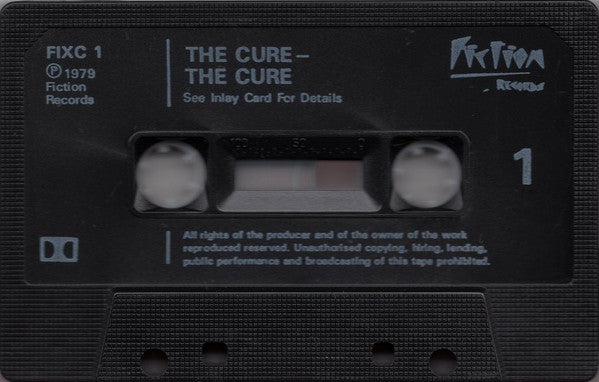 The Cure : Three Imaginary Boys (Cass, Album, Bla)