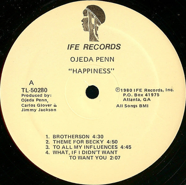 Ojeda Penn : Happiness (LP, Album)