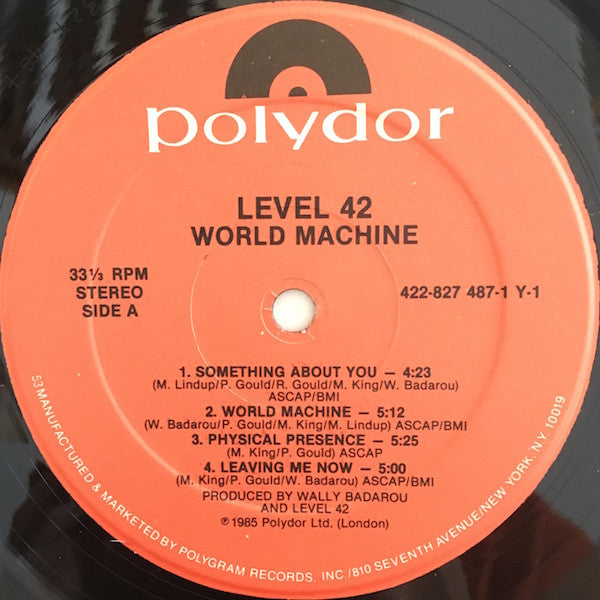 Level 42 : World Machine (LP, Album, 53 )