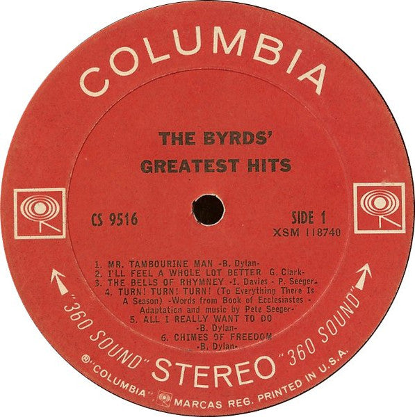 The Byrds : The Byrds' Greatest Hits (LP, Comp)
