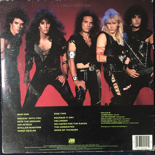 Malice (2) : In The Beginning  (LP, Album)