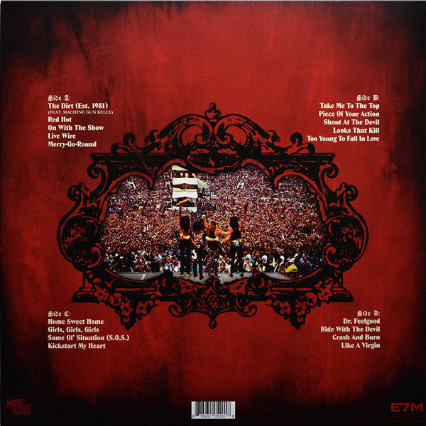 Mötley Crüe : The Dirt Soundtrack (2xLP, Comp, 180)
