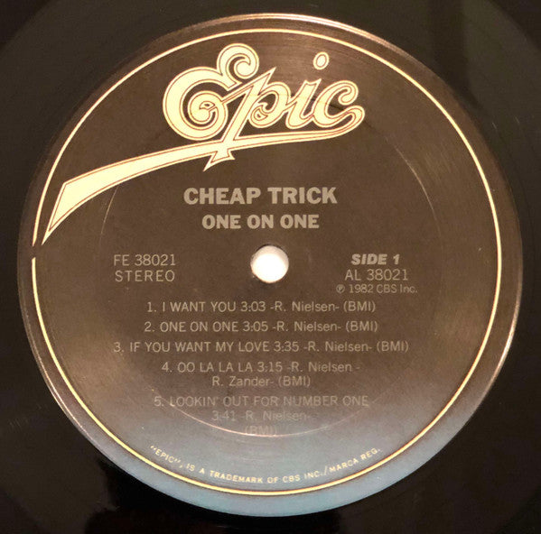 Cheap Trick : One On One (LP, Album, Car)