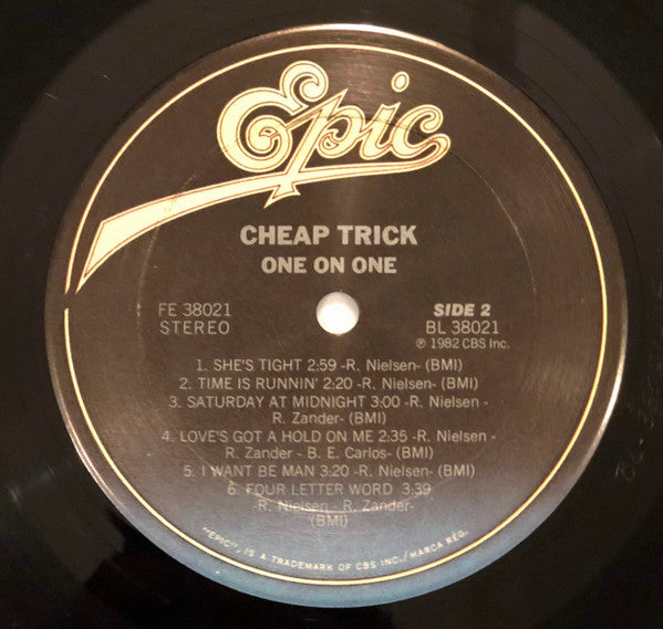 Cheap Trick : One On One (LP, Album, Car)