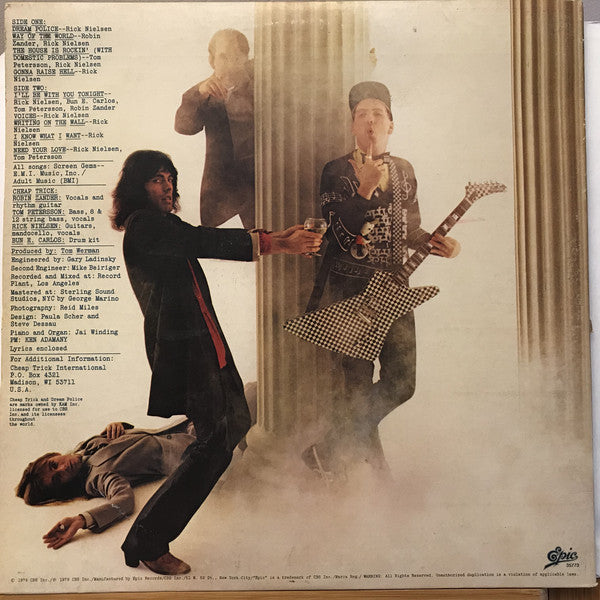 Cheap Trick : Dream Police (LP, Album, Gat)