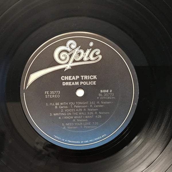Cheap Trick : Dream Police (LP, Album, Gat)