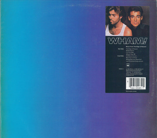 Wham! : Music From The Edge Of Heaven (LP, Album, M/Print)