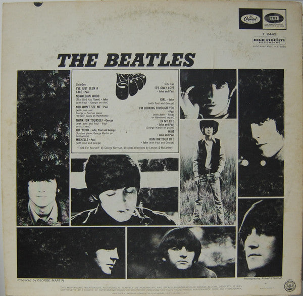 The Beatles : Rubber Soul (LP, Album, Mono, Los)