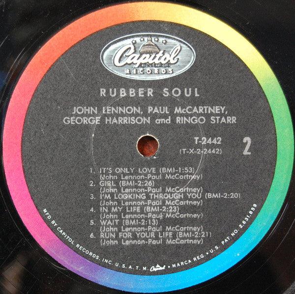 The Beatles : Rubber Soul (LP, Album, Mono, Los)