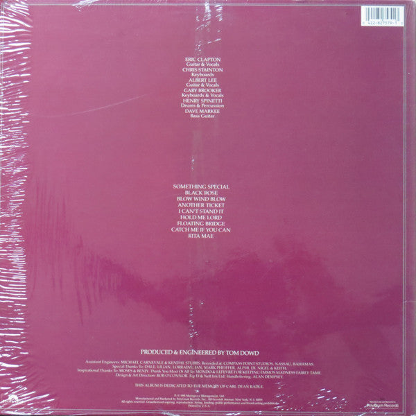 Eric Clapton : Another Ticket (LP, Album)