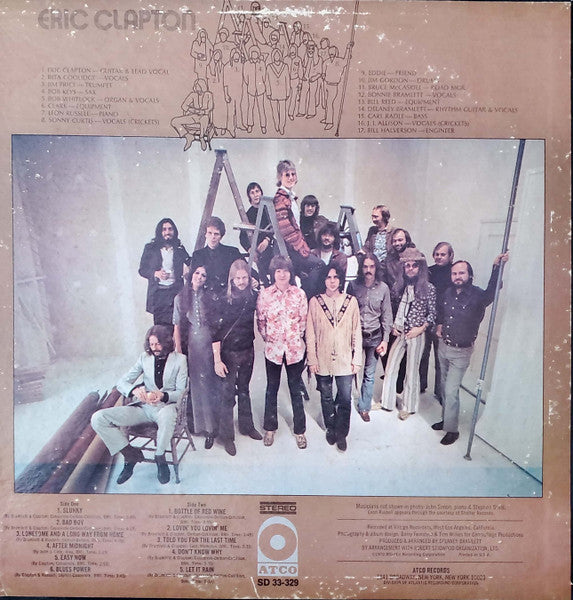 Eric Clapton : Eric Clapton (LP, Album, Ter)