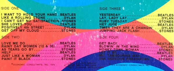Various : Dylan Beatles Stones (LP, Comp)