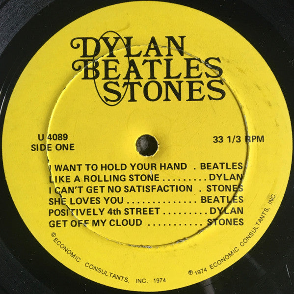 Various : Dylan Beatles Stones (LP, Comp)