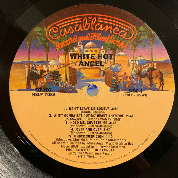 Angel (24) : White Hot (LP, Album)