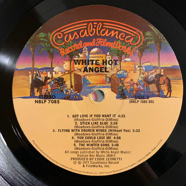 Angel (24) : White Hot (LP, Album)