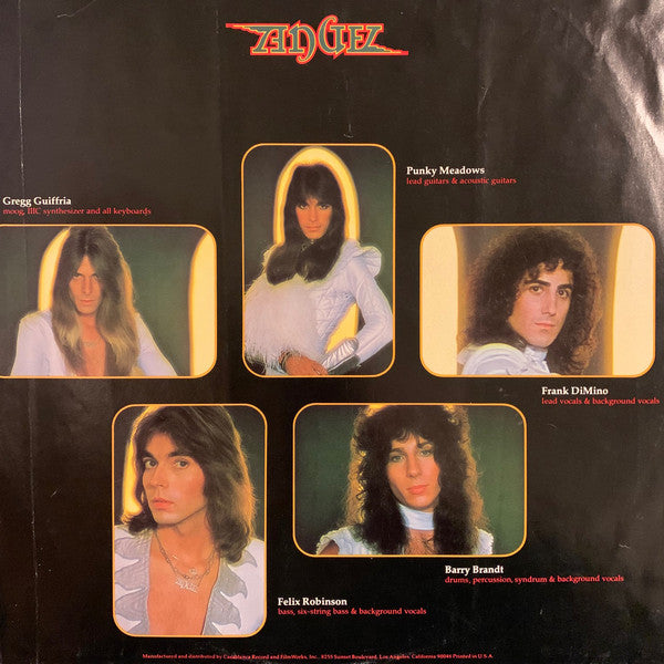 Angel (24) : White Hot (LP, Album)