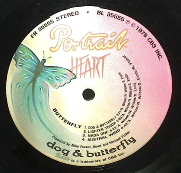 Heart : Dog & Butterfly (LP, Album, Ter)