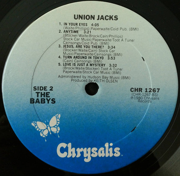The Babys : Union Jacks (LP, Album)