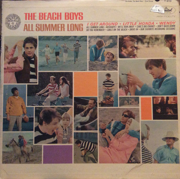 The Beach Boys : All Summer Long (LP, Album, Mono, Wad)