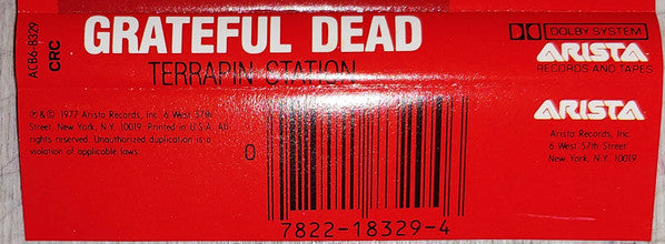 The Grateful Dead : Terrapin Station (Cass, Album, Club, Qua)