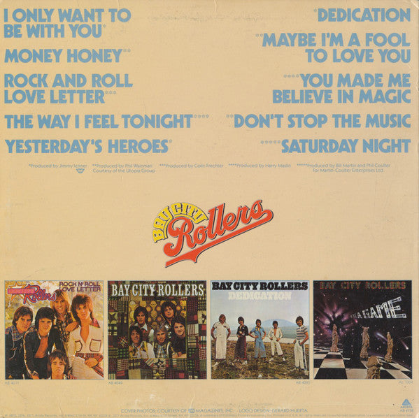 Bay City Rollers : Greatest Hits (LP, Comp)