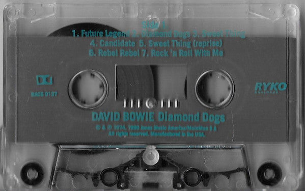 David Bowie : Diamond Dogs (Cass, Album, RE, RM)