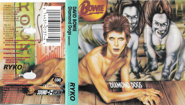 David Bowie : Diamond Dogs (Cass, Album, RE, RM)