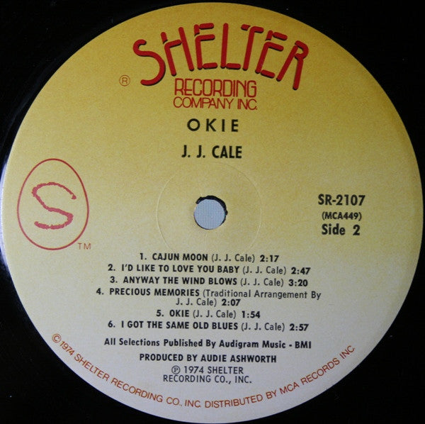 J.J. Cale : Okie (LP, Album, Pin)