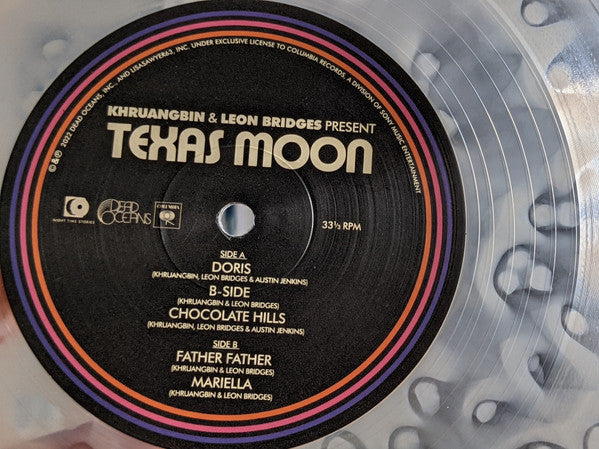 Khruangbin & Leon Bridges : Texas Moon (12", EP, Ltd, Lun)