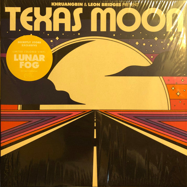 Khruangbin & Leon Bridges : Texas Moon (12", EP, Ltd, Lun)