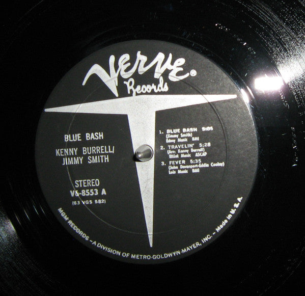 Kenny Burrell / Jimmy Smith : Blue Bash! (LP, Album)
