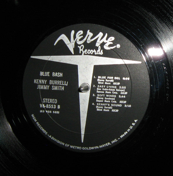 Kenny Burrell / Jimmy Smith : Blue Bash! (LP, Album)