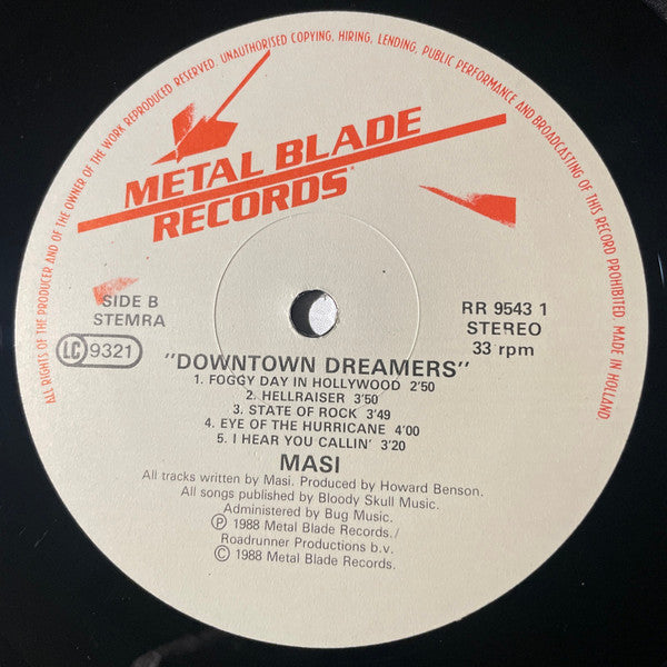 Masi (2) : Downtown Dreamers (LP, Album)