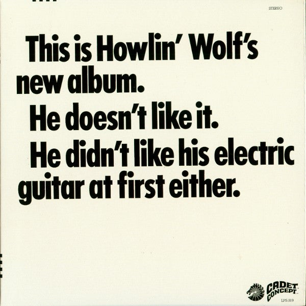 Howlin' Wolf : The Howlin' Wolf Album (LP, Album)