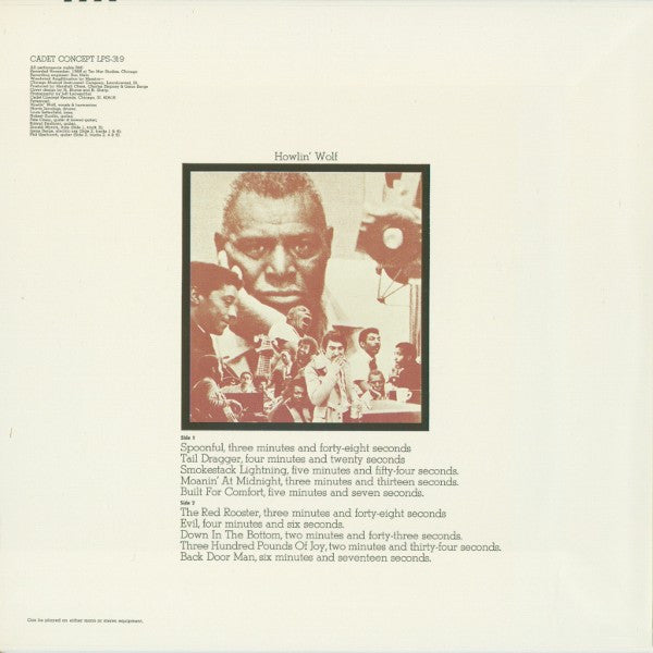 Howlin' Wolf : The Howlin' Wolf Album (LP, Album)