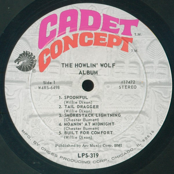Howlin' Wolf : The Howlin' Wolf Album (LP, Album)