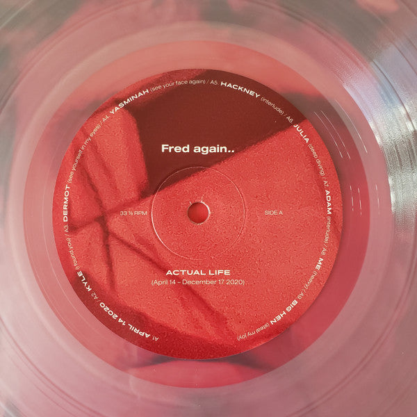 Fred again.. : Actual Life (April 14 – December 17 2020) (LP, Album, RE, Cle)